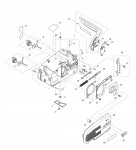 Makita PS3410TH Engine Chain Saw Spare Parts