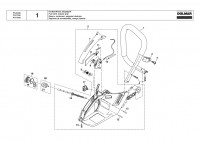 Makita PS6400 Petrol Chainsaw Spare Parts