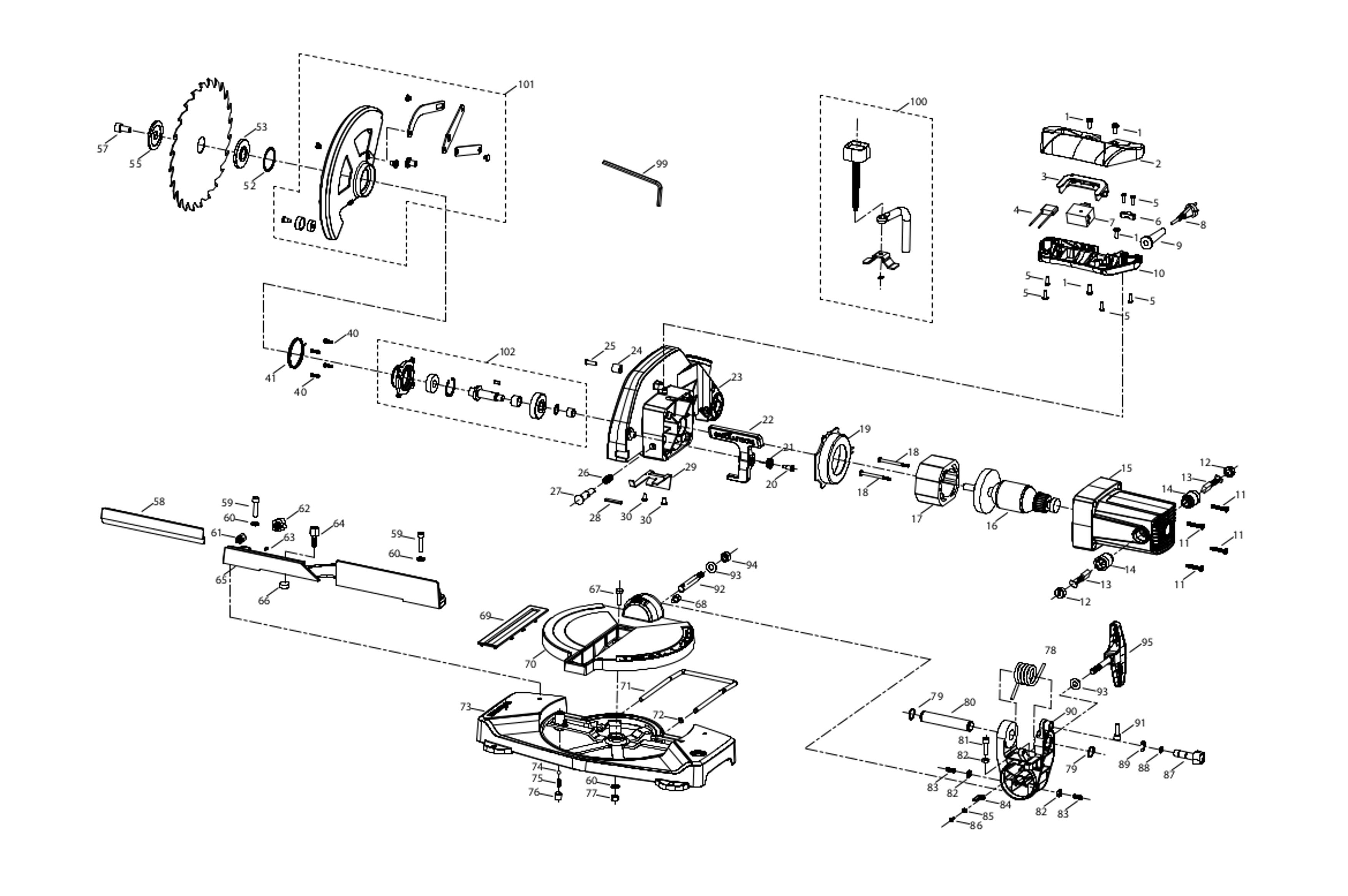 Multipurpose Compound Mitre Saw 