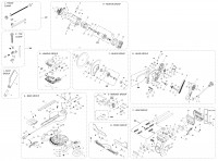 Evolution 53-0003A.01 R255SMS-DB+ 110v 255mm Sliding Mitre Saw Spare Parts