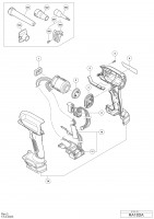 Hikoki Ra18Da Cordless Blower Ra18Da Spare Parts