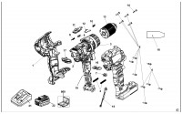 STANLEY SBD201 DRILL/DRIVER (TYPE 1) Spare Parts