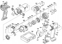 Milwaukee 4000401471 PDD14.4 LOKTOR Pdd14.4 Loktor Cordless Drill Screwdriver Spare Parts