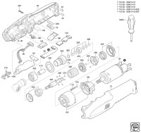 FEIN 71120800980 ASW9-10_ (9,6 V) Torque Controlled Screwdriver Spare Parts