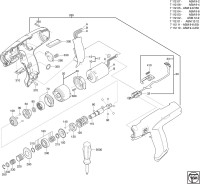 FEIN 71121100980 ASM9-6-2ST (9,6 V) Torque Controlled Screwdriver Spare Parts