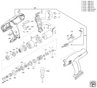 FEIN 71122900110 ASM10-6-2ST (10,8 V) Torque Controlled Screwdriver Spare Parts