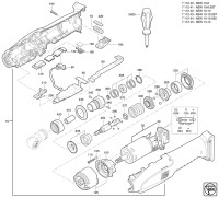 FEIN 71124300920 ASW10-10-2ST (10,8 V) Torque Controlled Screwdriver Spare Parts