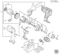 FEIN 71160300940 ASCM18 (18 V) Screwdrivers Spare Parts