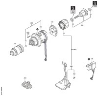 FEIN 71161609940 ASCM18-4QMP AS (18 V) Hammer Drill Spare Parts