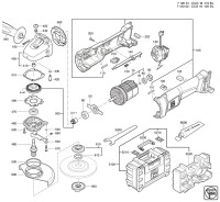 FEIN 71200100940 CCG18-115BL (18 V) Compact Angle Grinders Spare Parts