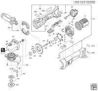 FEIN 71200800940 CCG18-125BLPD-SEC (18 V) Compact Angle Grinders Spare Parts