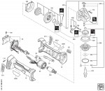 FEIN 71220700940 CCG18-125-7AS (18 V) Compact Angle Grinders Spare Parts