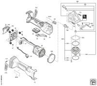 FEIN 71220900940 CCG18-125-15AS (18 V) Compact Angle Grinders Spare Parts