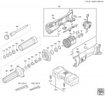 FEIN 71230209940 AGSZ18-280LBL (18 V) Straight Grinder Spare Parts