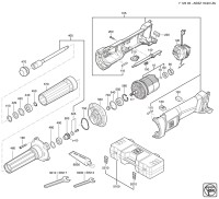 FEIN 71230309940 AGSZ18-90LBL (18 V) Straight Grinder Spare Parts