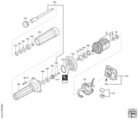 FEIN 71230609940 AGSZ18-90LBL AS (18 V) Straight Grinder Spare Parts