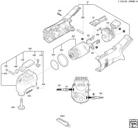 FEIN 71290906950 AFMM14 (14,4 V) Mm500 Spare Parts