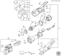 FEIN 71292700940 AFSC18Q(SL) (18 V) Mm700 Spare Parts