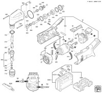 FEIN 71320130950 ABLK1.6E (14,4 V) Nibblers Spare Parts