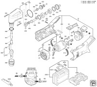 FEIN 71320224950 ABLK1.3CSE (14,4 V) Nibblers Spare Parts