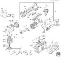 FEIN 71380209940 AKFH18-5T (18 V) Beveling Machine Spare Parts