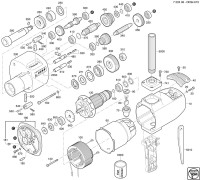 FEIN 72020600229 DDsk672 (50/60 Hz, 220/230 V) Drill Spare Parts