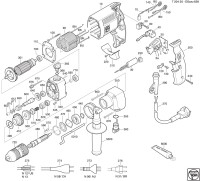 FEIN 72043031620 DSceu638 (60 Hz, 220 V) Hammer Drill Spare Parts