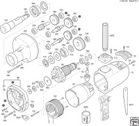 FEIN 72050300220 ASq672-1 (50/60 Hz, 220/230 V) Drill Spare Parts