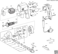 FEIN 72053400220 ASzxeu636-1 (50/60 Hz, 220/230 V) Drill Spare Parts