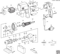 FEIN 72053513111 ASkeu636 (60 Hz, 110 V) Drill Spare Parts