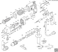 FEIN 72054000236 DSeu638 (50/60 Hz, 230 V) Drill Spare Parts