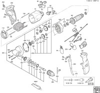 FEIN 72055108230 WBP10 (50/60 Hz, 220/230 V) Drill Spare Parts