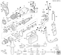 FEIN 72055208230 BOP6(A) (50/60 Hz, 220/230 V) Drill Spare Parts