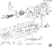FEIN 72107000228 ASs636Kinetik (50/60 Hz, 220/230 V) Screwdrivers Spare Parts