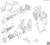 FEIN 72151200222 ASb647-1 (50/60 Hz, 220/230 V) Impact Wrenches Spare Parts