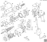FEIN 72152100220 ASb648EC2 (50/60 Hz, 220/230 V) Impact Wrenches Spare Parts