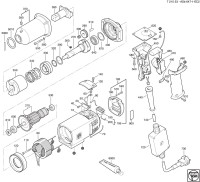 FEIN 72152300222 ASb647-1-EC2 (50/60 Hz, 220/230 V) Impact Wrenches Spare Parts