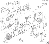 FEIN 72152500224 ASb658-1 (50/60 Hz, 220/230 V) Impact Wrenches Spare Parts