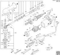 FEIN 72200100228 MSfv649 (50 Hz, 230 V) Compact Angle Grinders Spare Parts