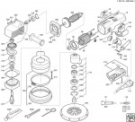 FEIN 72207812116 MSF636-1 (60 Hz, 110 V) Random Orbit Sanders Spare Parts