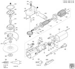 FEIN 72209309633 WSG12-150 (60 Hz, 120 V) Compact Angle Grinders Spare Parts