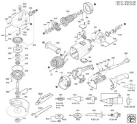 FEIN 72210708239 WSG20-180 (50 Hz, 230 V) Large Angle Grinders Spare Parts