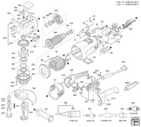 FEIN 72211129237 WSB25-230X (50 Hz, 230 V) Large Angle Grinders Spare Parts