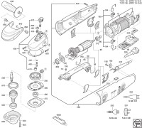 FEIN 72211824230 WPO13-15E (50 Hz, 230 V) Angle Polishers Spare Parts