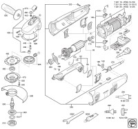 FEIN 72212806240 WSG13-125S (50 Hz, 230 V) Compact Angle Grinders Spare Parts