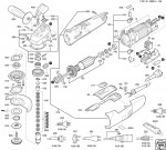 FEIN 72214030220 WSS14-125 (50/60 Hz, 220/230 V) Compact Angle Grinders Spare Parts