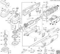 FEIN 72215006230 WPO14-15XE (50 Hz, 230 V) Angle Polishers Spare Parts