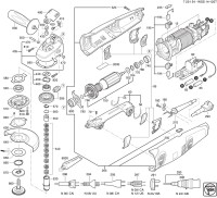 FEIN 72215424110 WSS14-125T (50 Hz, 110 V) Compact Angle Grinders Spare Parts