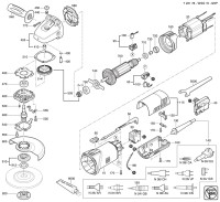 FEIN 72217824230 WSG15-125P (50/60 Hz, 220/230 V) Compact Angle Grinders Spare Parts