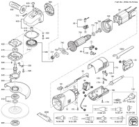 FEIN 72218430220 WSG15-70Inox (50 Hz, 220 V) Compact Angle Grinders Spare Parts